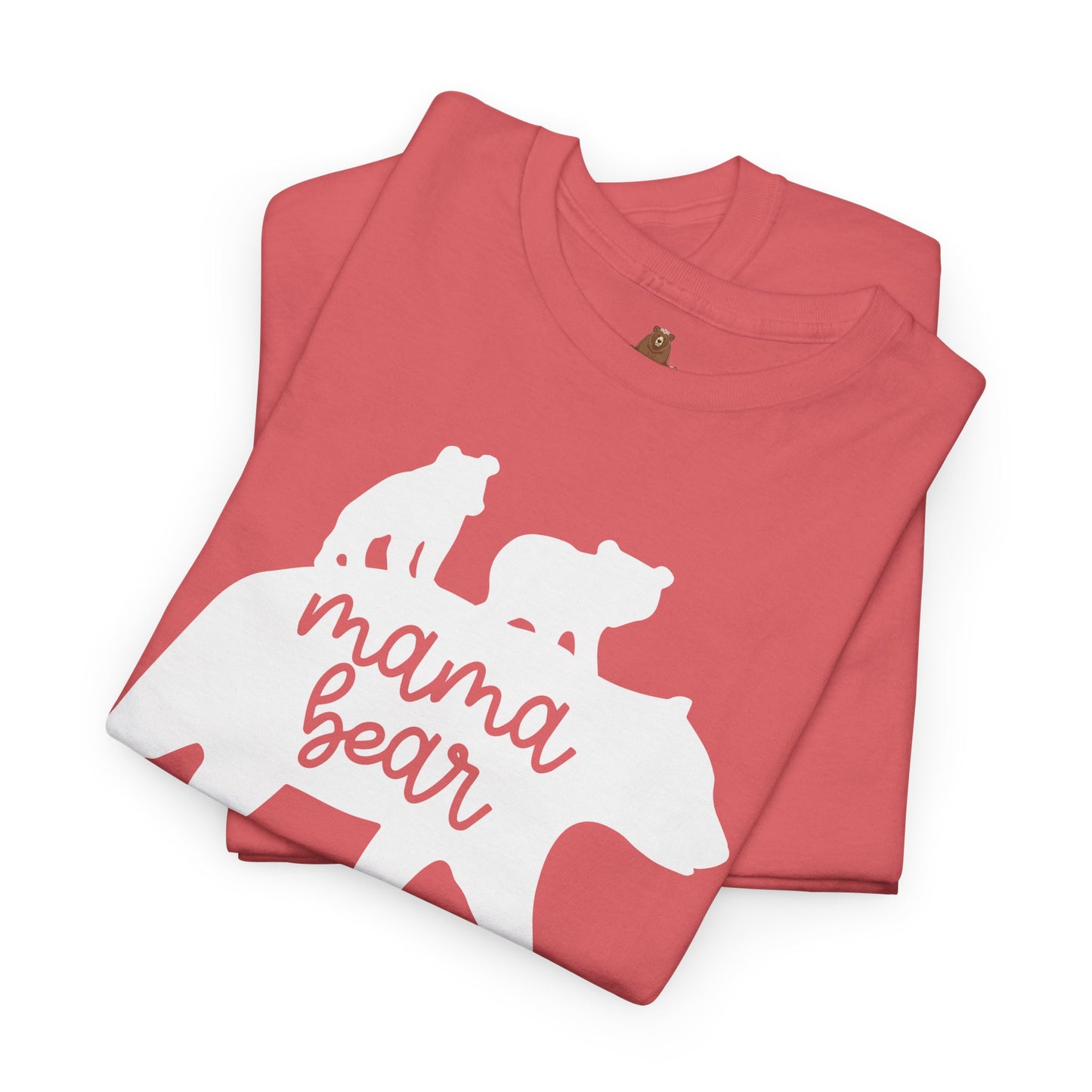 Mama Bear with Cubs Unisex Tee, Family Bear Shirt, Mama Bear Cub T-Shirt, Mother's Day Gift, Nature Lover Shirt