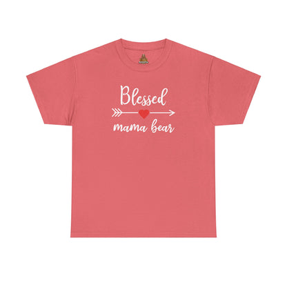 Blessed Mama Bear T-Shirt, Mom Gift, Mother's Day Shirt, Family Apparel, Cute Tee