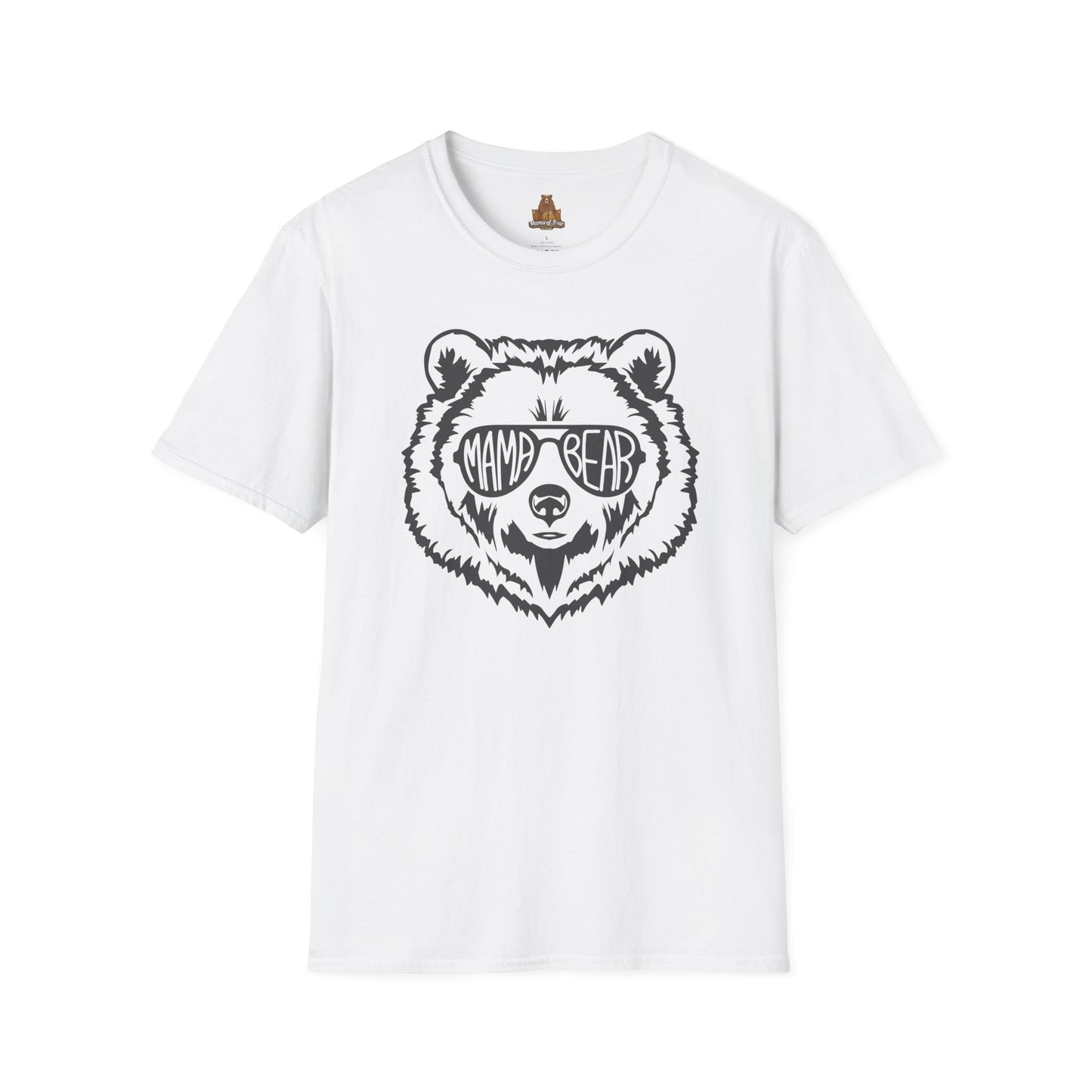 Mama Bear Sunglasses T-Shirt, Mother's Day Gift, Mom Life Tee, Family Matching Shirt, Cute Graphic Tee