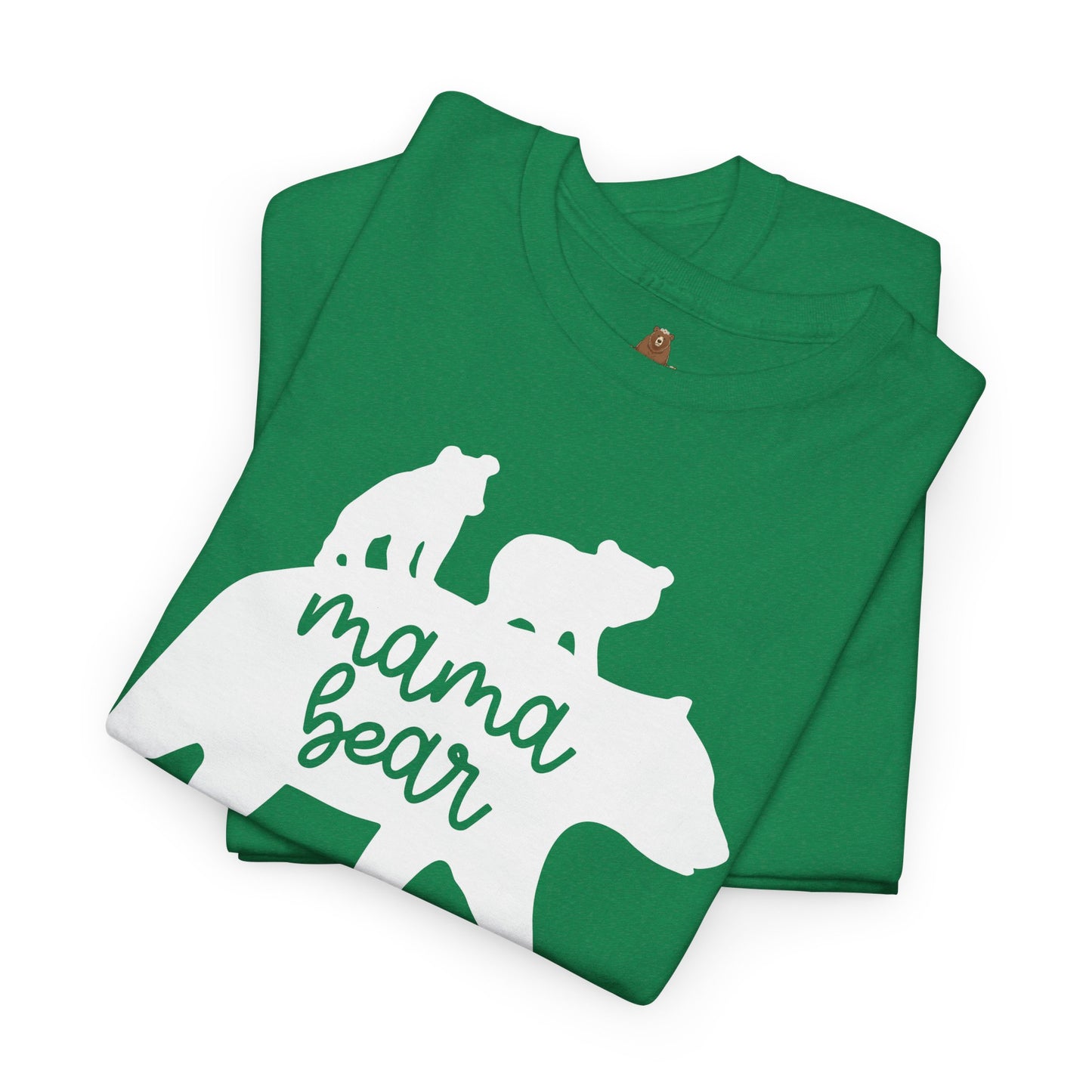 Mama Bear with Cubs Unisex Tee, Family Bear Shirt, Mama Bear Cub T-Shirt, Mother's Day Gift, Nature Lover Shirt