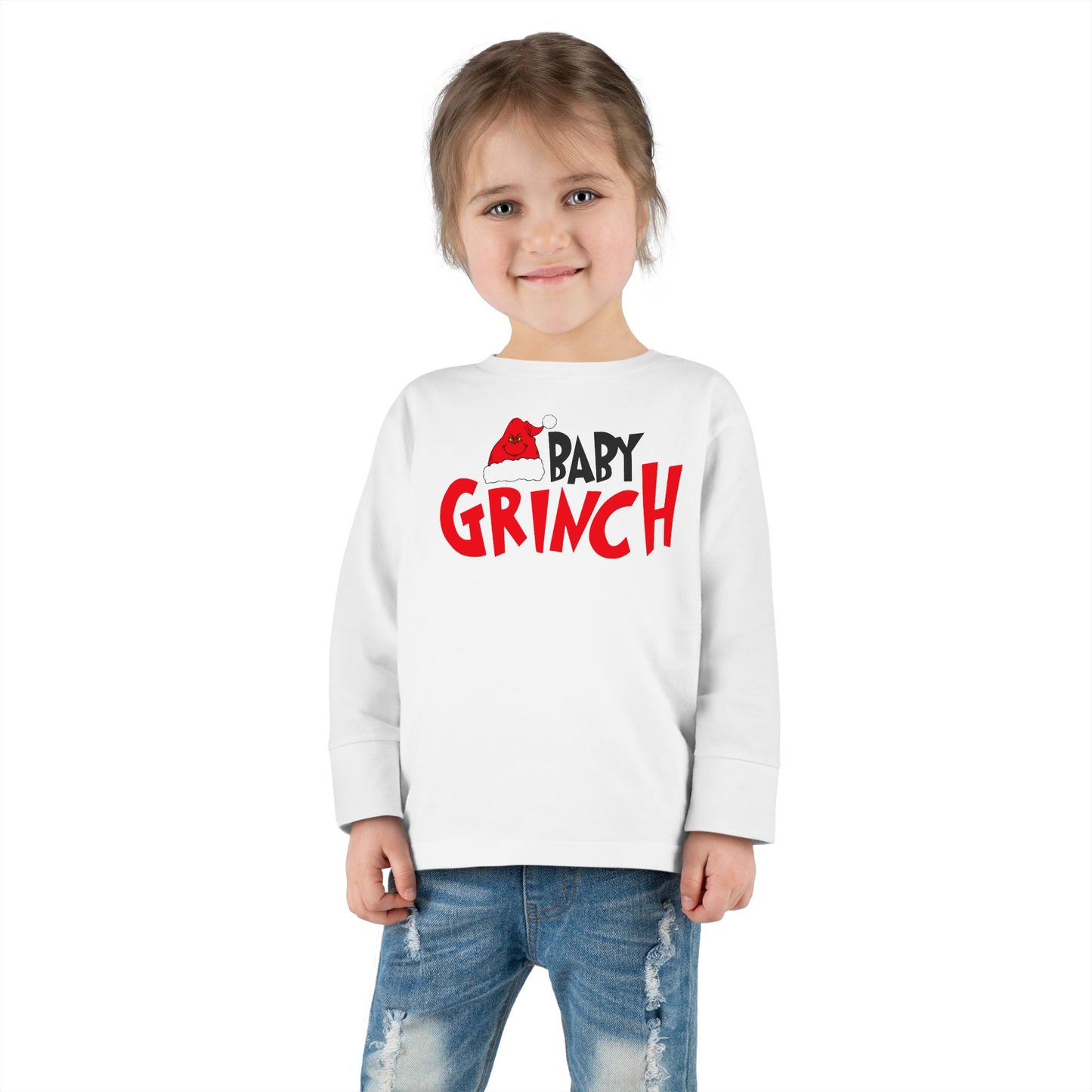 Baby Grinch - Toddler Long Sleeve Tee