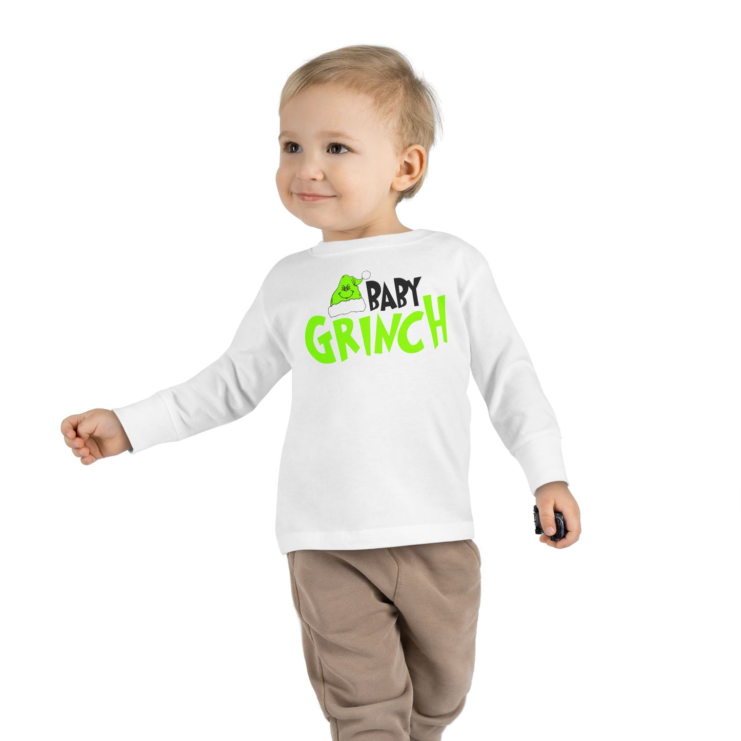 Baby Grinch - Toddler Long Sleeve Tee