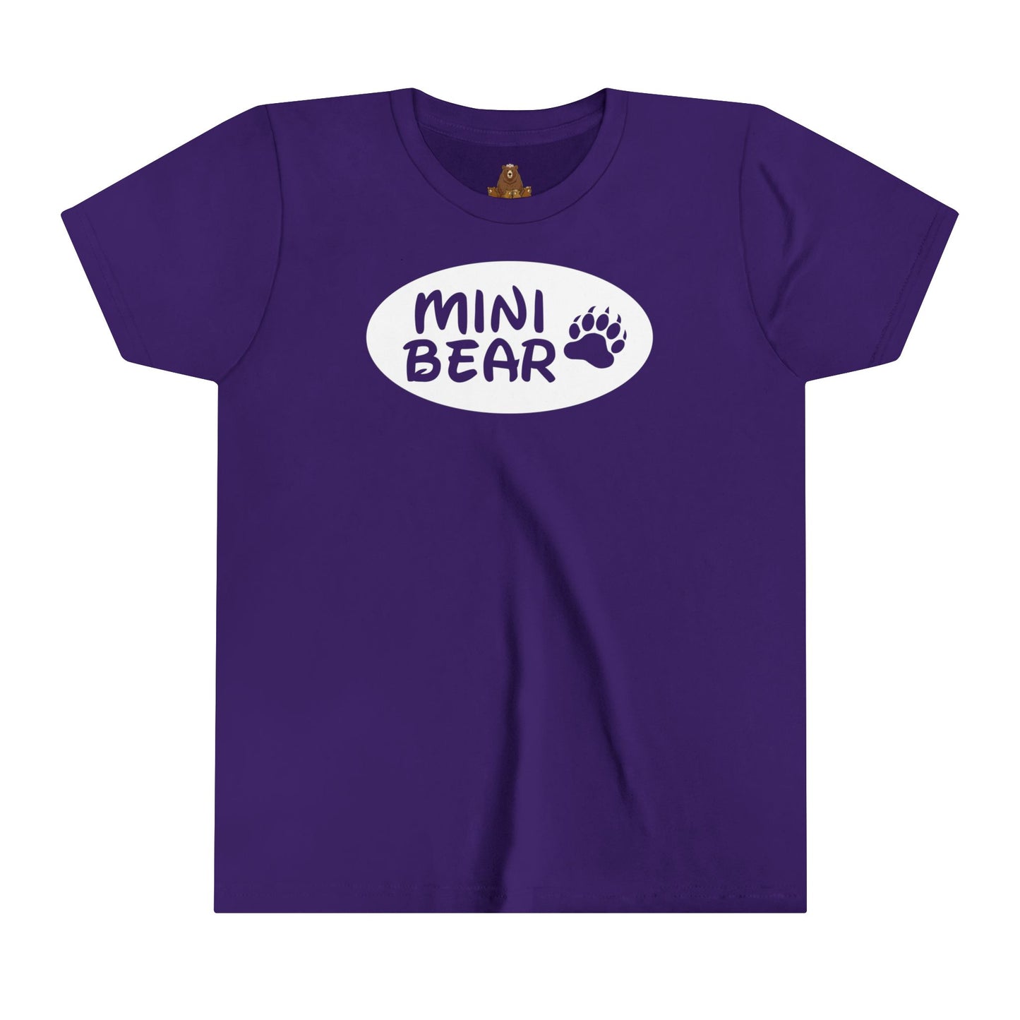 Mini Bear Youth, Matching Family Shirts, Kids T-Shirt, Cute Children's Top, Family Outfit, Bear Lover Gift