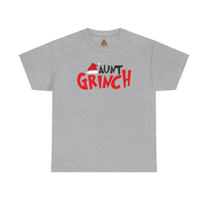 Aunt Grinch - Unisex Heavy Cotton Tee