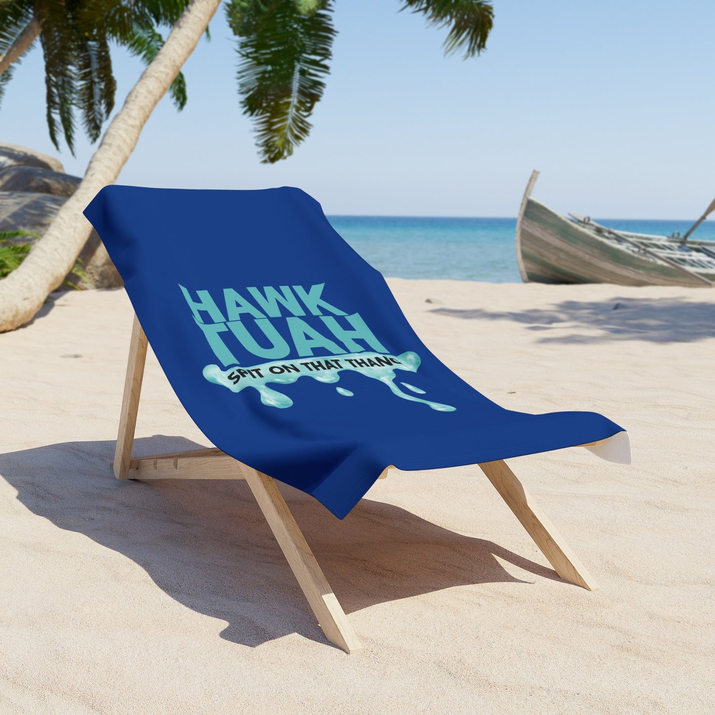 Hawk Tuah - Beach Towel - Available in 2 Sizes