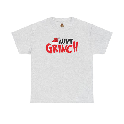 Aunt Grinch - Unisex Heavy Cotton Tee