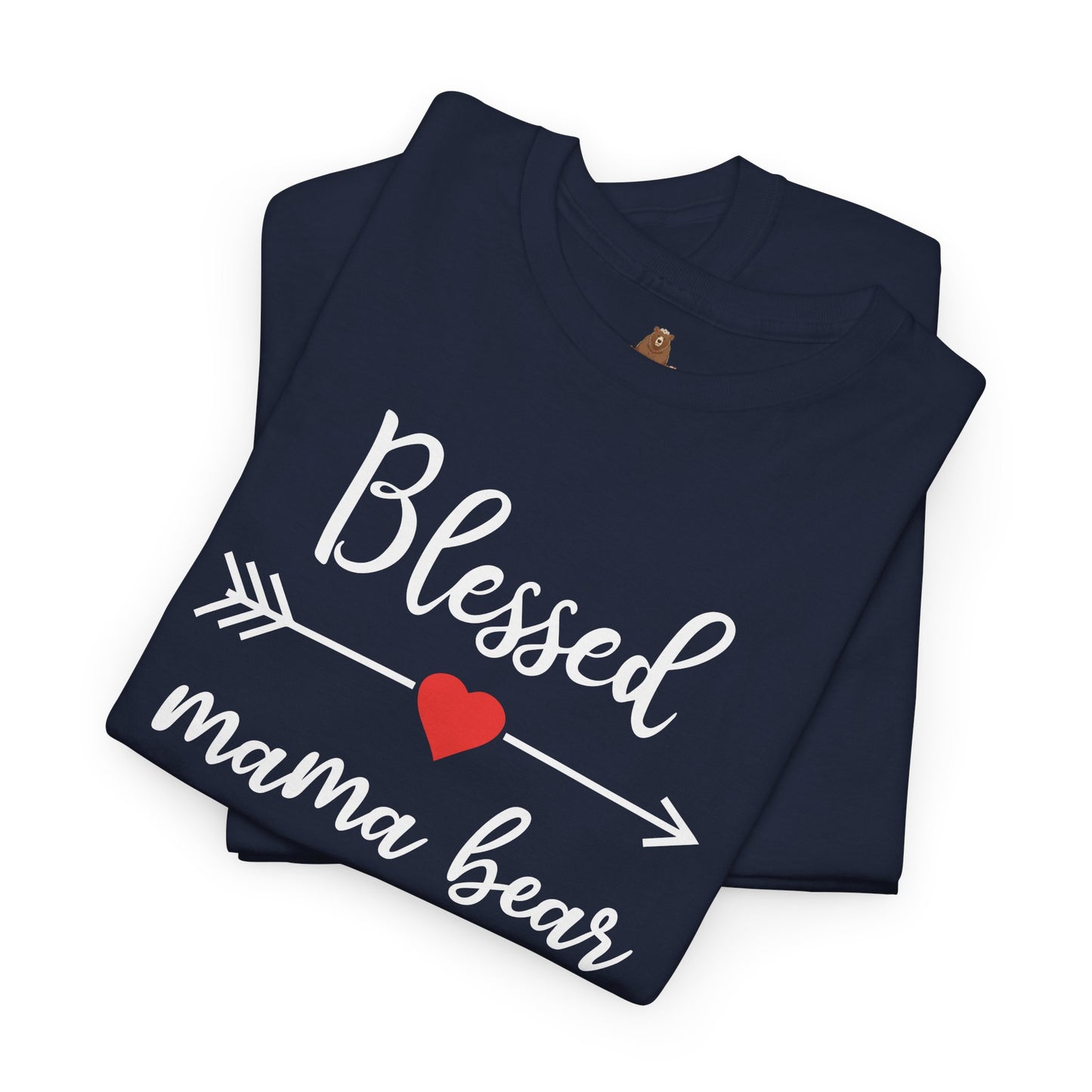 Blessed Mama Bear T-Shirt, Mom Gift, Mother's Day Shirt, Family Apparel, Cute Tee