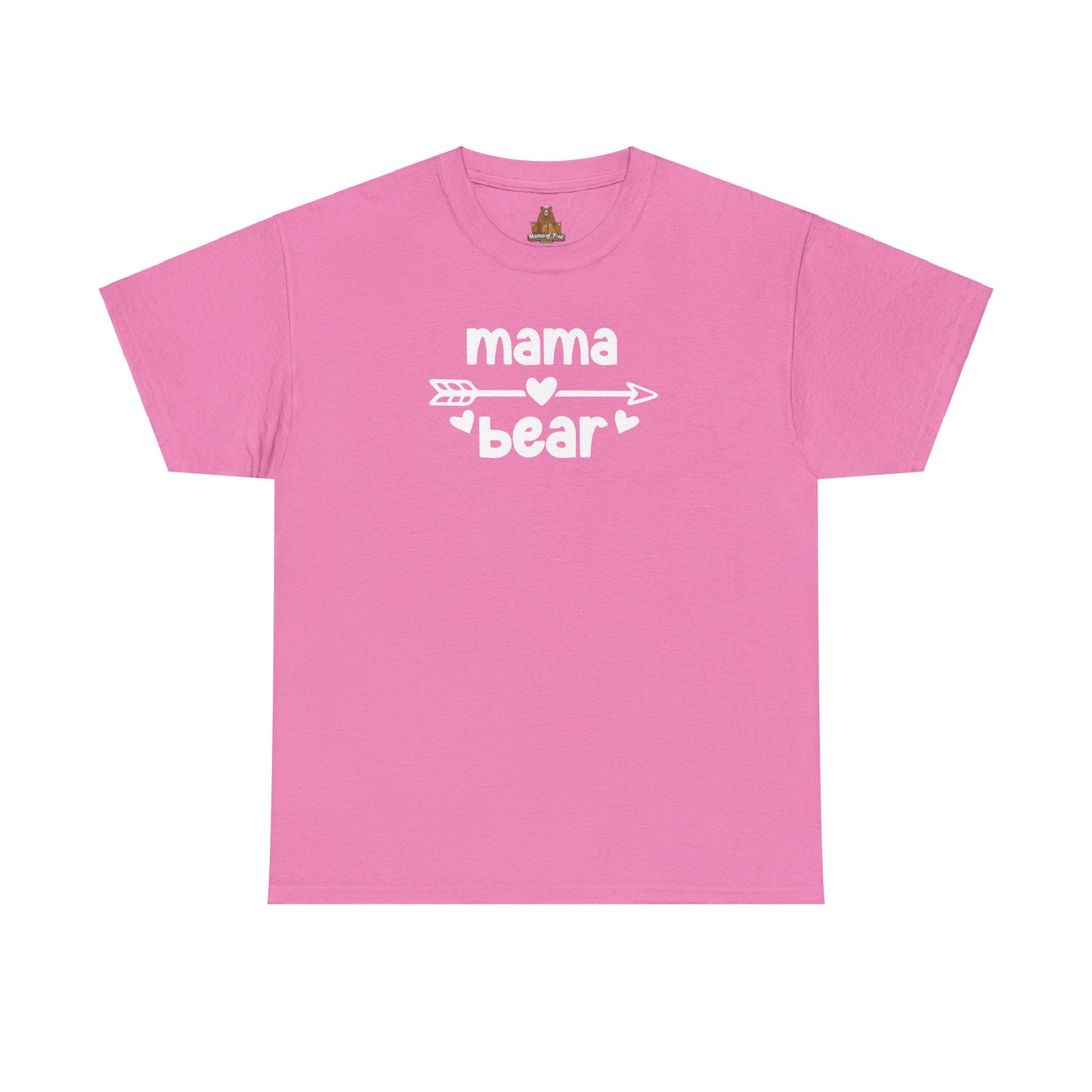 Mama Bear with Sunglasses - Unisex Tee, Family Bear Claw Shirt, Mom Graphic T-shirt, Casual Top for Her, Gift Idea