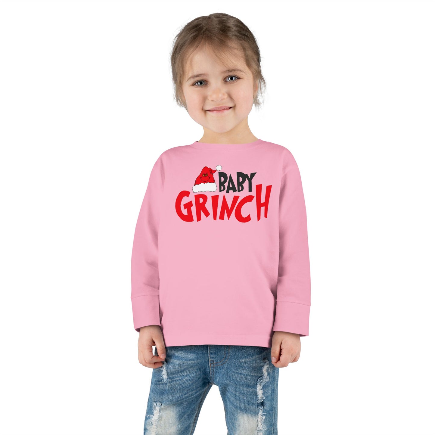 Baby Grinch - Toddler Long Sleeve Tee