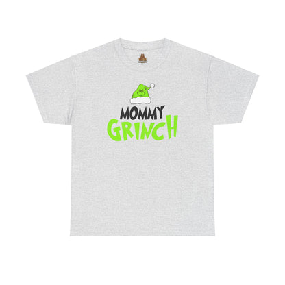 Mommy Grinch - Unisex Heavy Cotton Tee