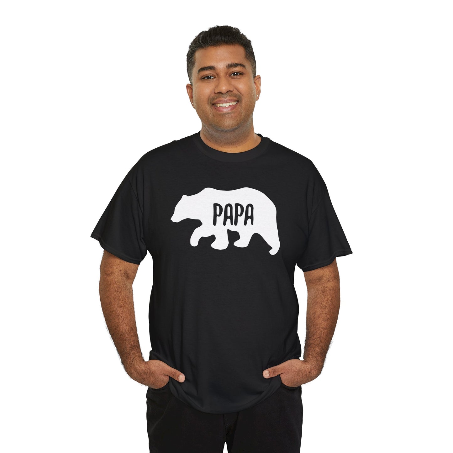 Papa Bear - Unisex Shirt - Family Matching Tee, Fathers Day Gift, Dad Bear T-Shirt, Gender Neutral Top, Bear Lover Apparel