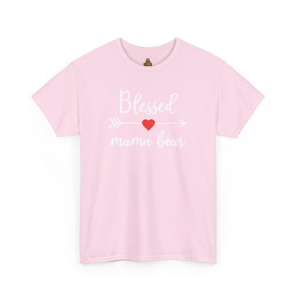 Blessed Mama Bear T-Shirt, Mom Gift, Mother's Day Shirt, Family Apparel, Cute Tee