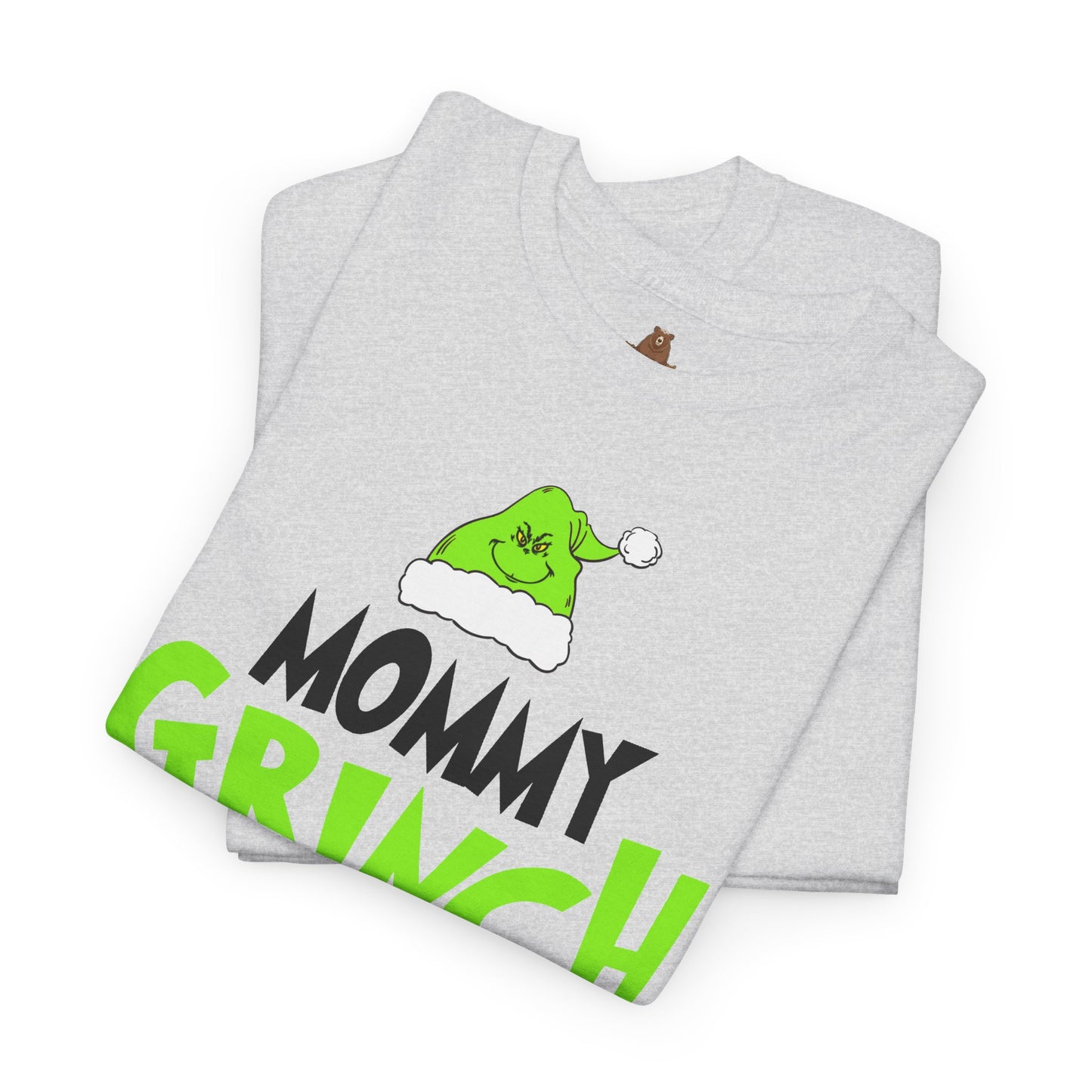 Mommy Grinch - Unisex Heavy Cotton Tee