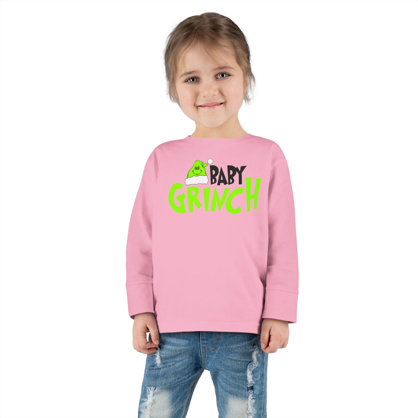 Baby Grinch - Toddler Long Sleeve Tee