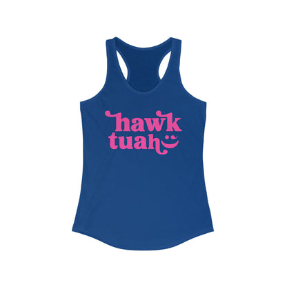 HAWK TUAH - Hawk Tuah Shirt, TikTok Viral, Racerback Tang Tank