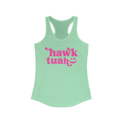 HAWK TUAH - Hawk Tuah Shirt, TikTok Viral, Racerback Tang Tank