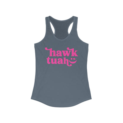 HAWK TUAH - Hawk Tuah Shirt, TikTok Viral, Racerback Tang Tank