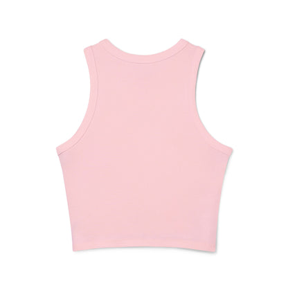 Whiskey Wish Upon A Wiskey Women's Racer Tank Top, Fun Summer Top, Birthday Gift, Party Wear, Concert Attire, Retro Style