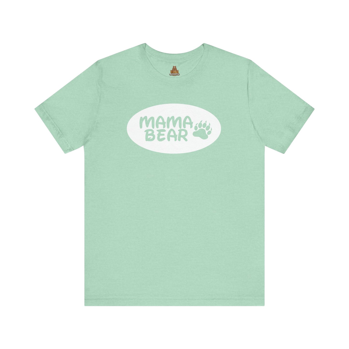 Mama Bear Womens T Shirt - Best Mom of Boys Girls Gift Tee, Cute Funny Graphic Tees