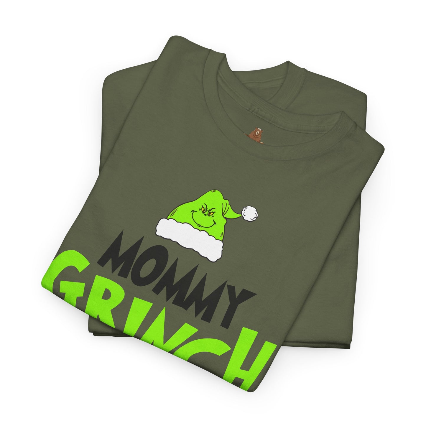 Mommy Grinch - Unisex Heavy Cotton Tee