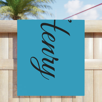 Henry Beach Towel for Summer Fun - Custom Name Towels - Ideal Gift for Beach Lovers