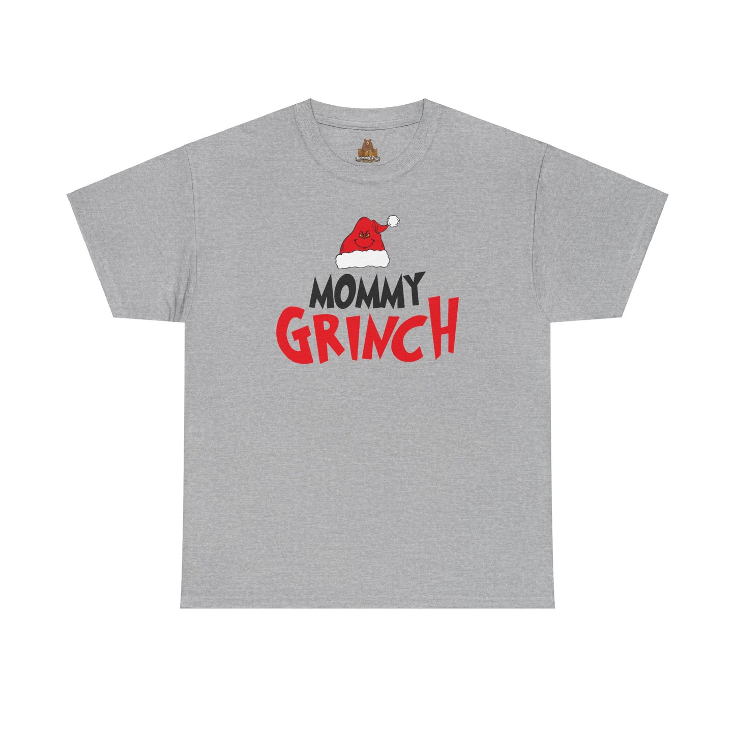 Mommy Grinch - Unisex Heavy Cotton Tee