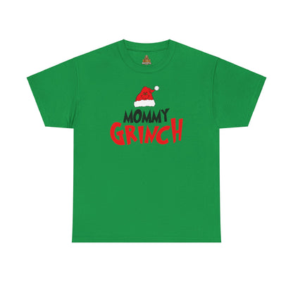 Mommy Grinch - Unisex Heavy Cotton Tee