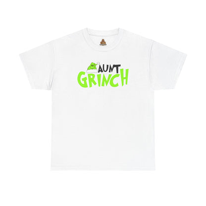 Aunt Grinch - Unisex Heavy Cotton Tee