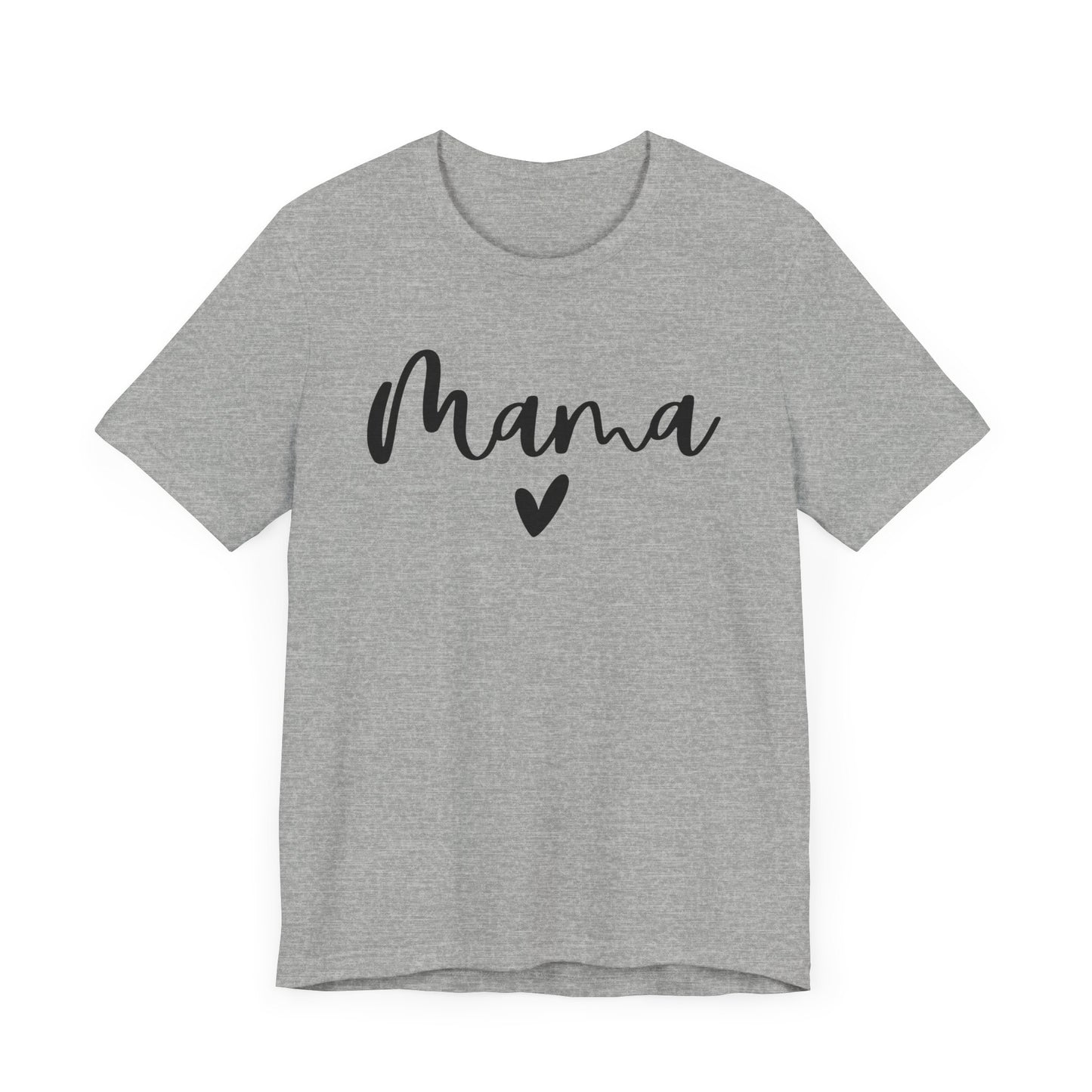 Mama Shirt Heart, Mother's Day Tee, Parent Tshirt, Family Love Gift, Valentine's Top