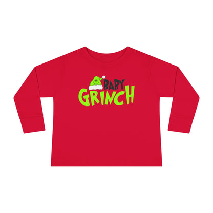 Baby Grinch - Toddler Long Sleeve Tee