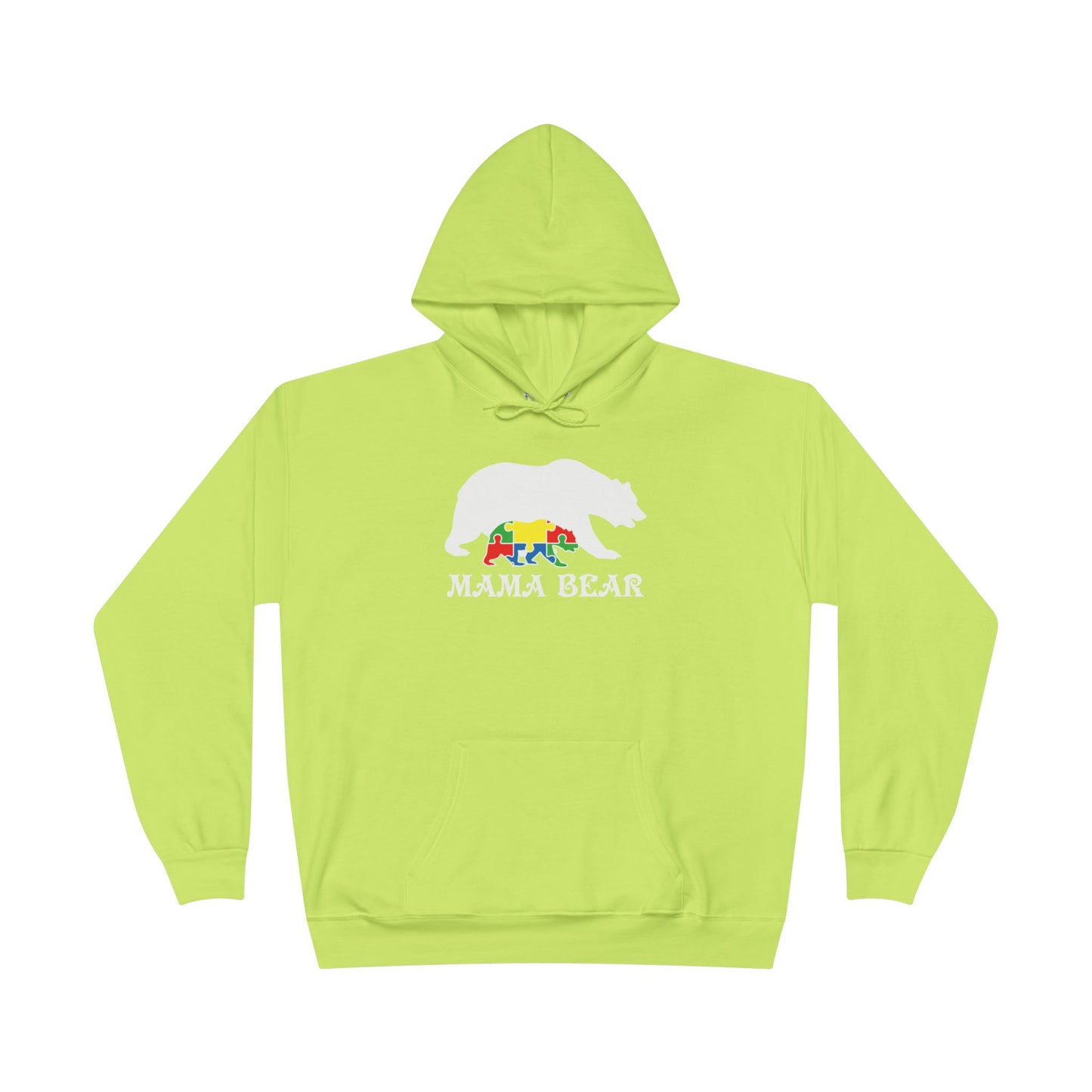 Autism Mama Bear - Pullover Hoodie Sweatshirt