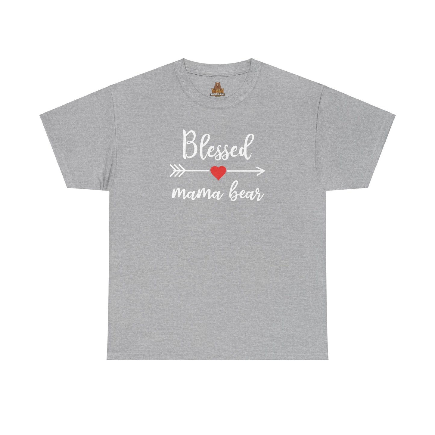 Blessed Mama Bear T-Shirt, Mom Gift, Mother's Day Shirt, Family Apparel, Cute Tee