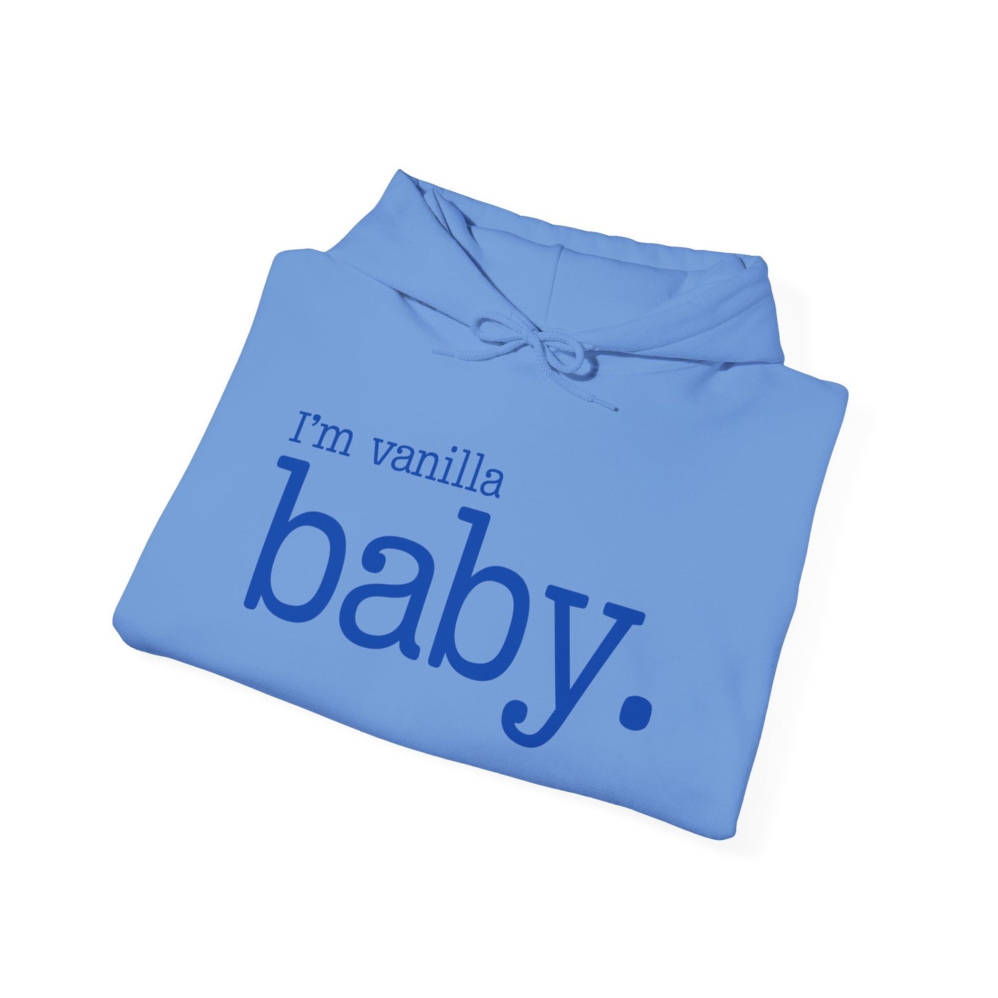 Vanilla Baby Hooded Sweatshirt - Unisex, Cozy Pullover, Warm Jumper, Comfy Top, Gender Neutral, Vanilla Lovers Gift