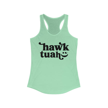 HAWK TUAH - Hawk Tuah Shirt, TikTok Viral, Racerback Tang Tank