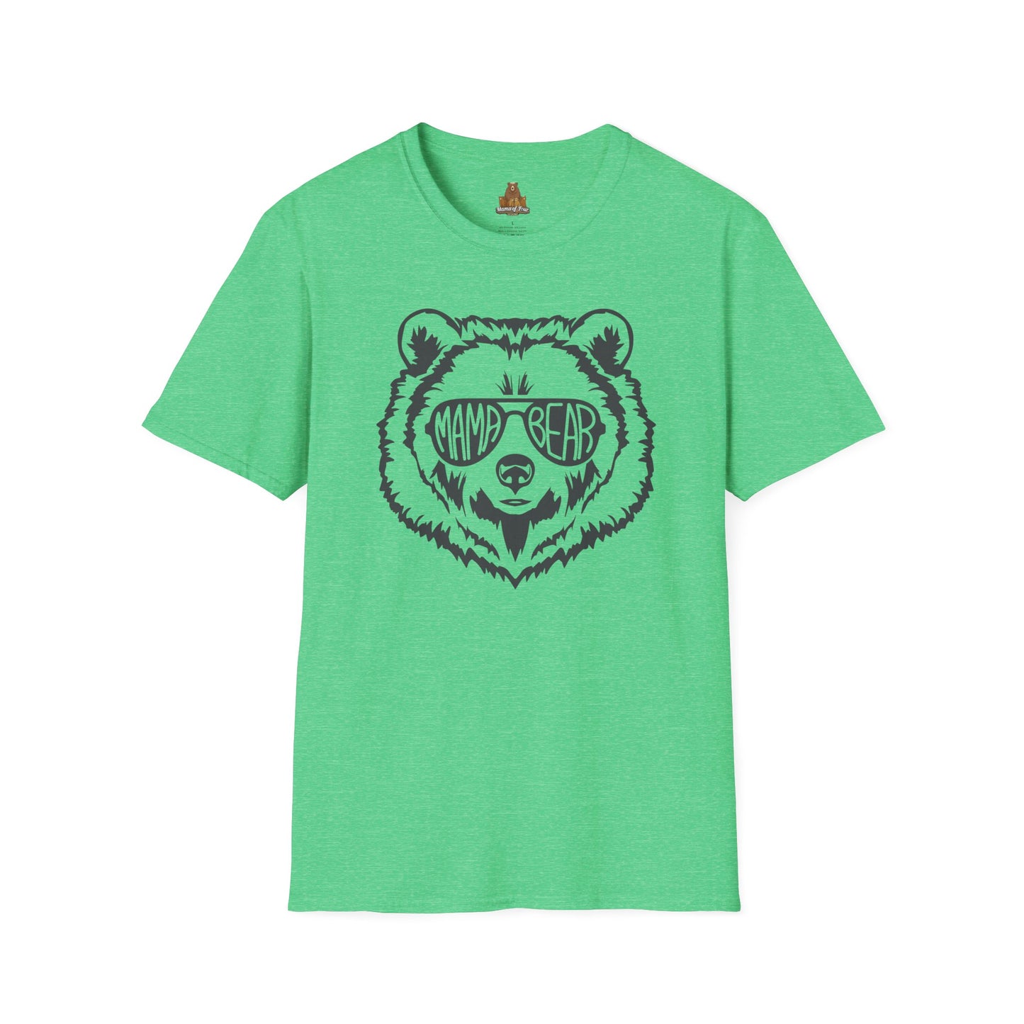 Mama Bear Sunglasses T-Shirt, Mother's Day Gift, Mom Life Tee, Family Matching Shirt, Cute Graphic Tee