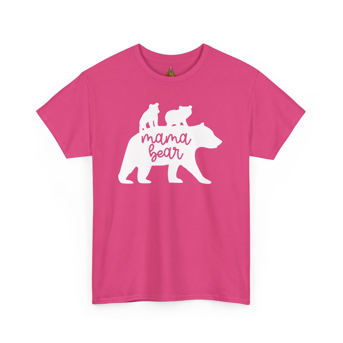 Mama Bear with Cubs Unisex Tee, Family Bear Shirt, Mama Bear Cub T-Shirt, Mother's Day Gift, Nature Lover Shirt