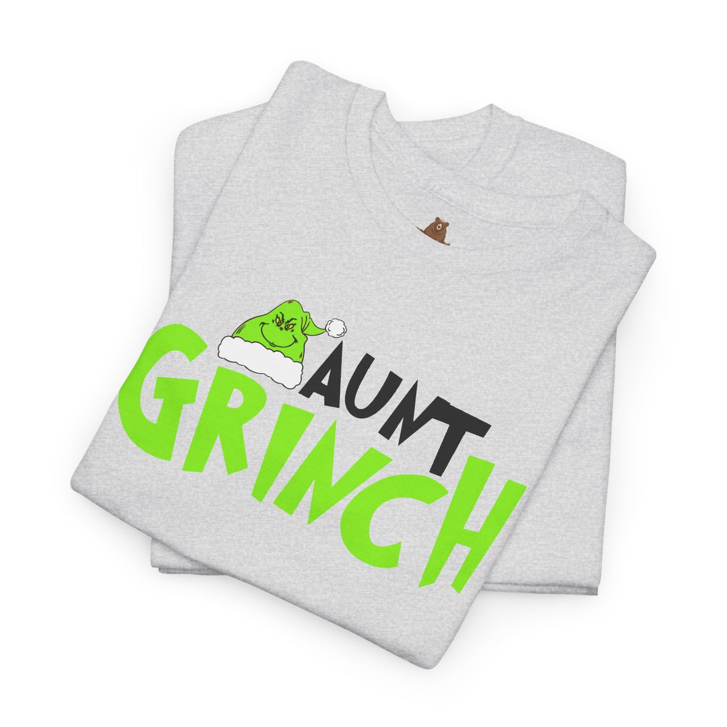 Aunt Grinch - Unisex Heavy Cotton Tee