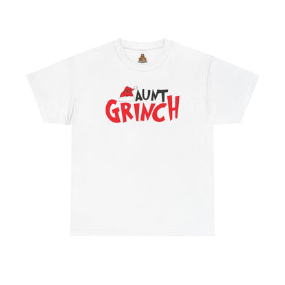 Aunt Grinch - Unisex Heavy Cotton Tee