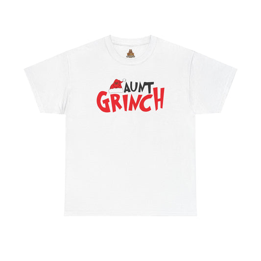 Aunt Grinch - Unisex Heavy Cotton Tee