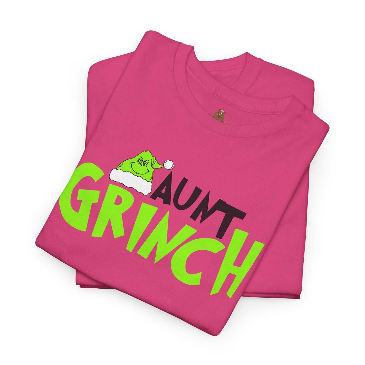 Aunt Grinch - Unisex Heavy Cotton Tee