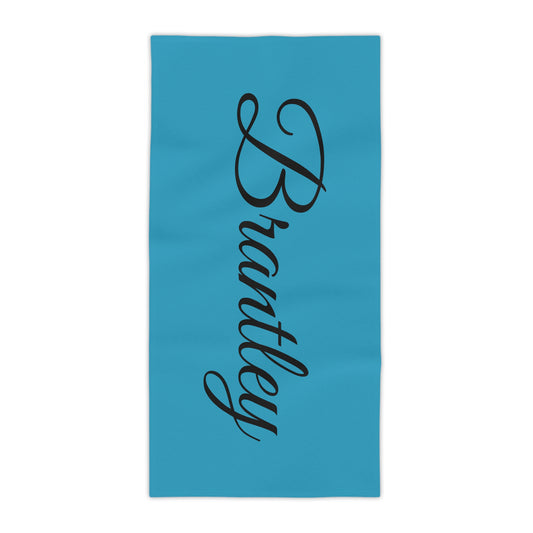 Brantley - Personalized Beach Towels with Name - Stylish Summer Accessory for Beach Lovers